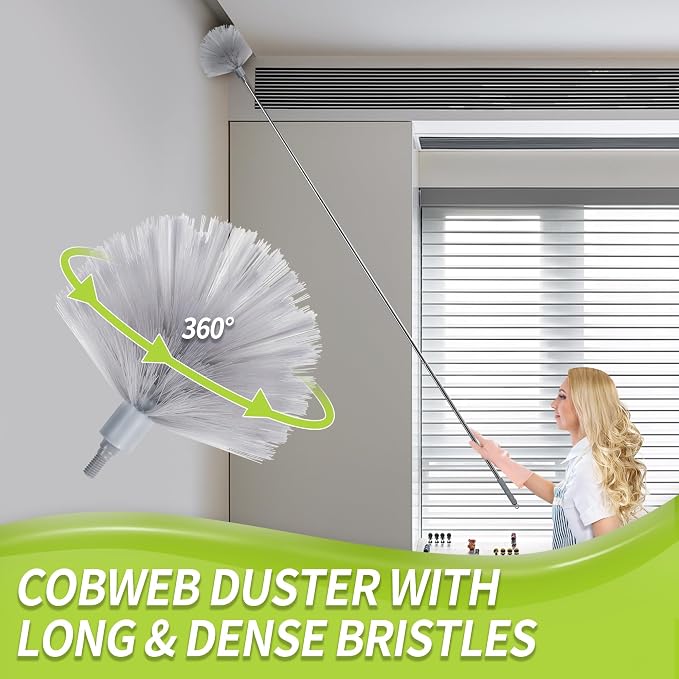 IVYROLL Duster with Extension Pole, Skinny Duster/Under Appliance Cleaning Tool - Image 4