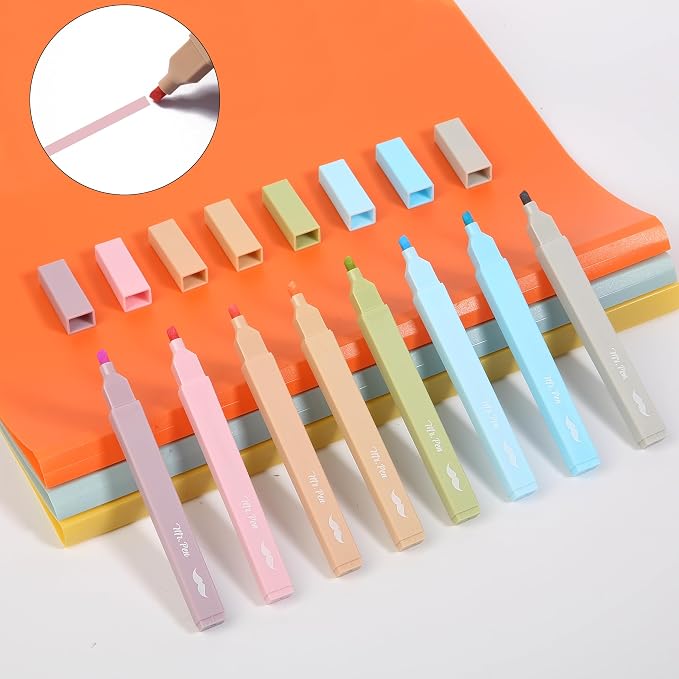 Mr. Pen- Aesthetic Highlighters No Bleed, 8 Pack, Cute Highlighters Assorted - Image 6