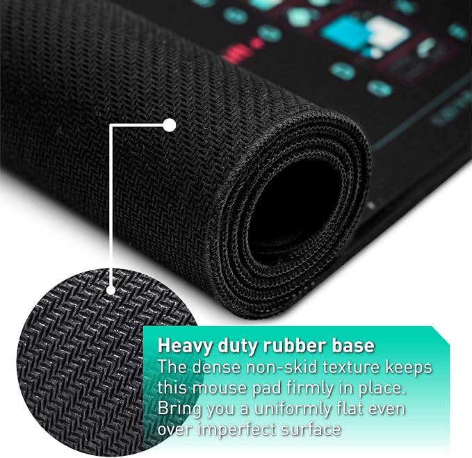 Pixiecube Windows, Adobe Photoshop Shortcut Keys Extended Large Mouse Pad | - Image 7
