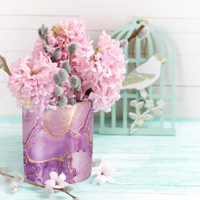 Pen Holder for Desk, Cute Ceramic Pencil Holder, Pen Cup Marker Holder Makeup - Image 4