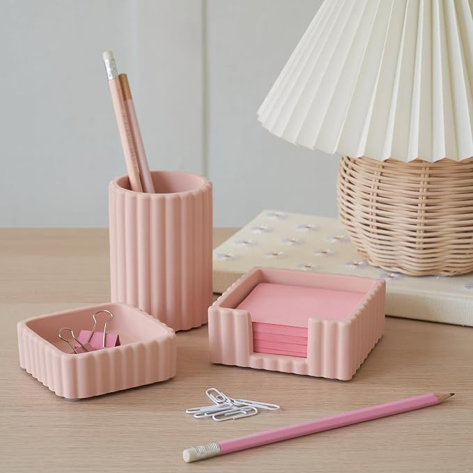 Aesthetic Desk Organizer Set of 3 - Image 5