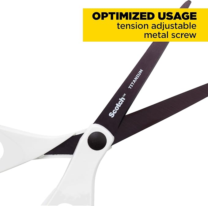 Scotch Brand Precision Ultra Edge Scissors, Left- or Right-Handed, 8 Inch - Image 8