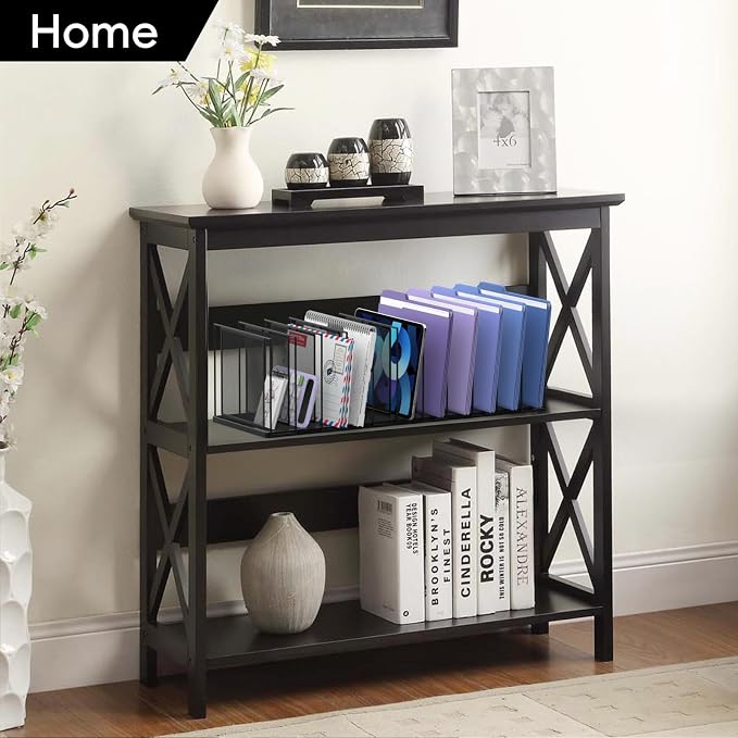 File Organizer for Desk, 11-Section Vertical File Sorter, Paper Holder - Image 6