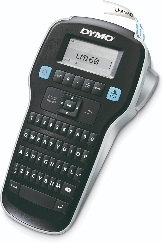 DYMO Label Maker LabelManager 160 Portable Label Maker, Easy-to-Use, One-Touch - Image 3