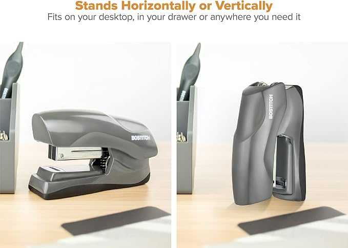 Bostitch Office Heavy Duty Stapler, 40 Sheet Capacity, No Jam, Half Strip - Image 2