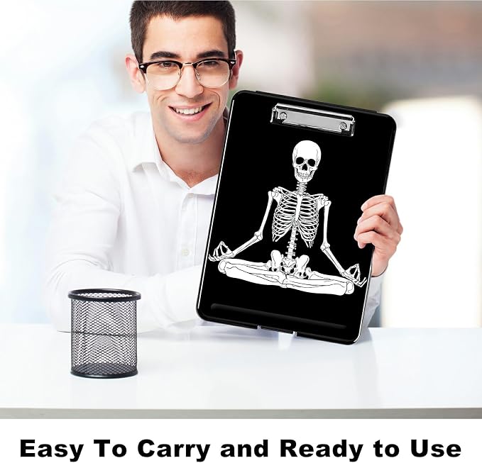 Sitting Skull A4 Clipboard - Image 6