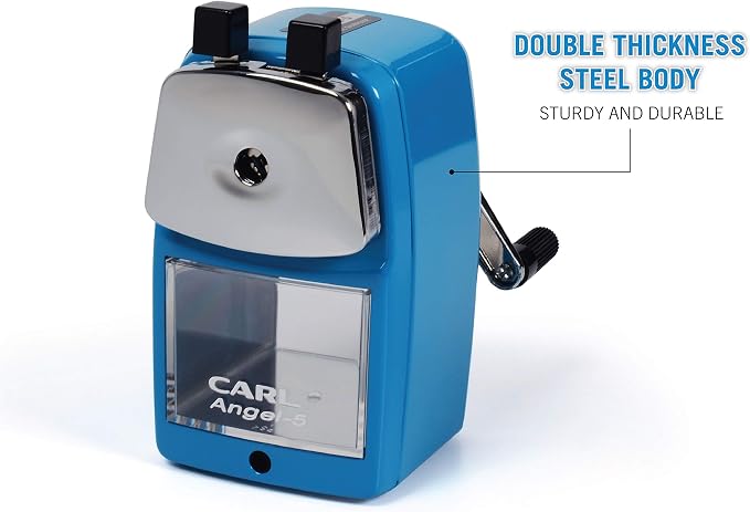Carl Angel-5 Heavy-Duty Artist & Teacher Pencil Sharpener – Precision Manual - Image 5