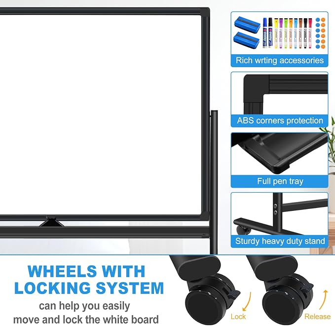 BSTPCOO Magnetic Dry Erase Board - Image 5