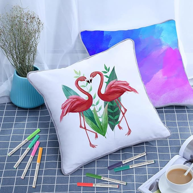 DOOHALO Sublimation Markers Infusible Pens Compatible with Cricut Maker 3/Maker/Explore 3/Air 2/Air 1.0 Tips Sublimation Ink Pens for Mug Press Easy Pressing-DeskLoop Office