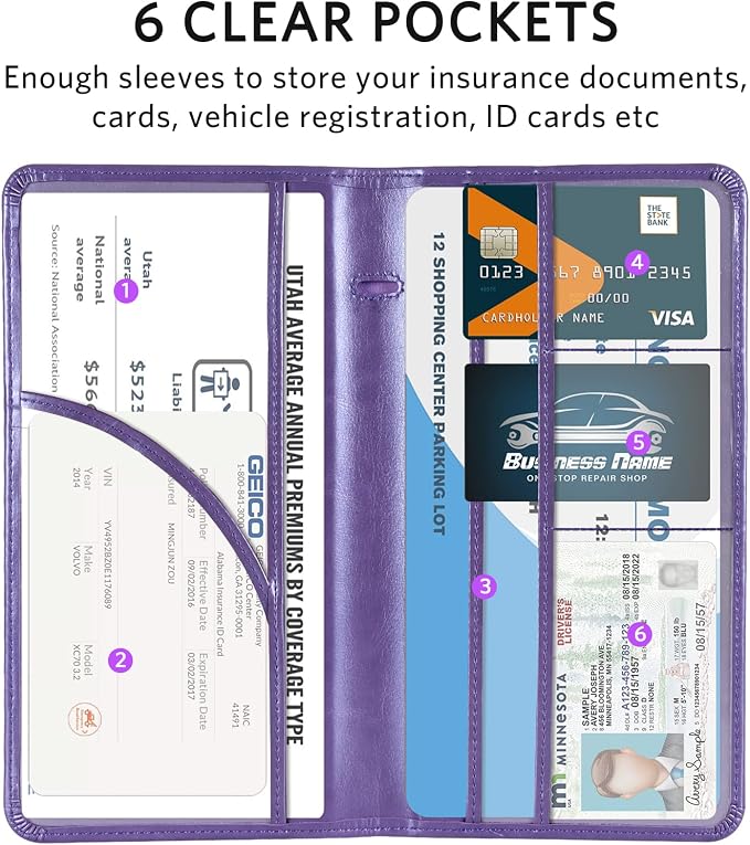 CoBak Car Registration and Insurance Holder - Image 3