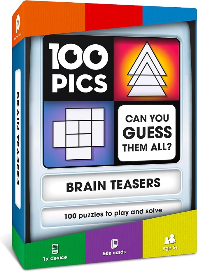 100 PICS Brain Teasers Travel Game by PoptacularGames