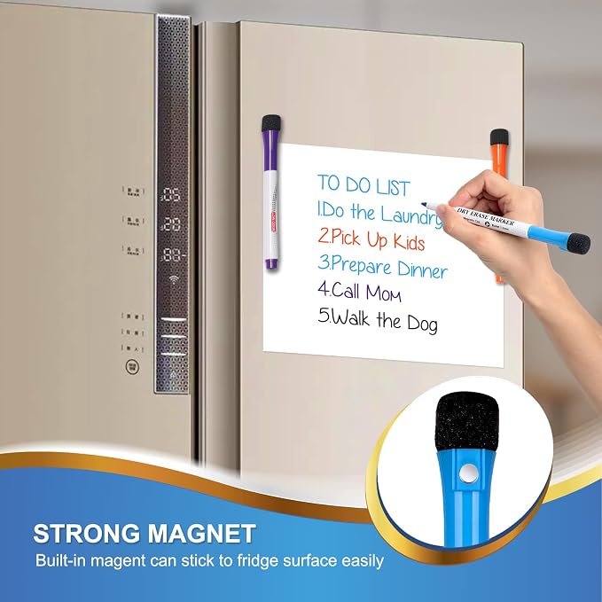 Comix Magnetic Dry Erase Markers, 12 Colors, 4 Sets of 36 Markers, 144 Markers - Image 2