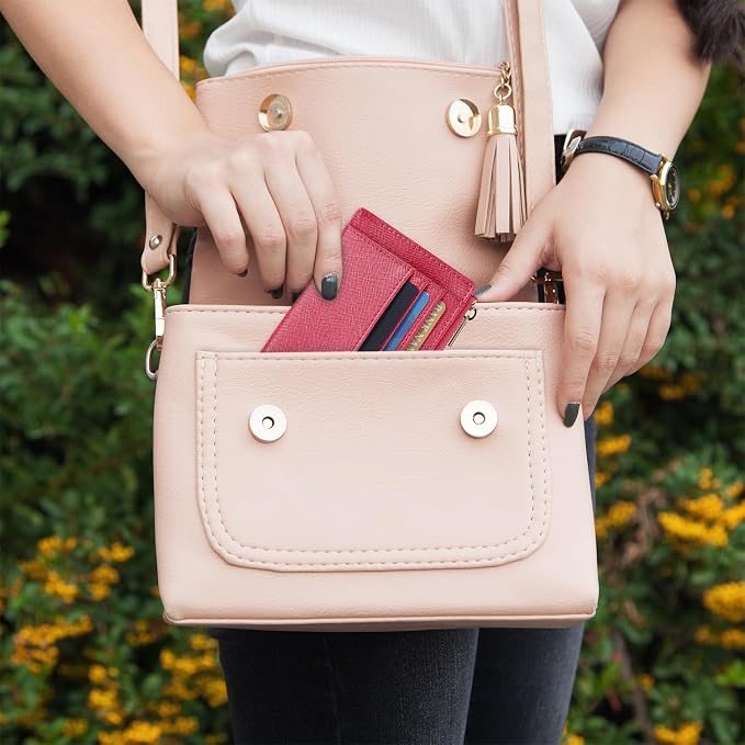 Sodsay Card Case Slim Front Pocket Wallet - Image 9