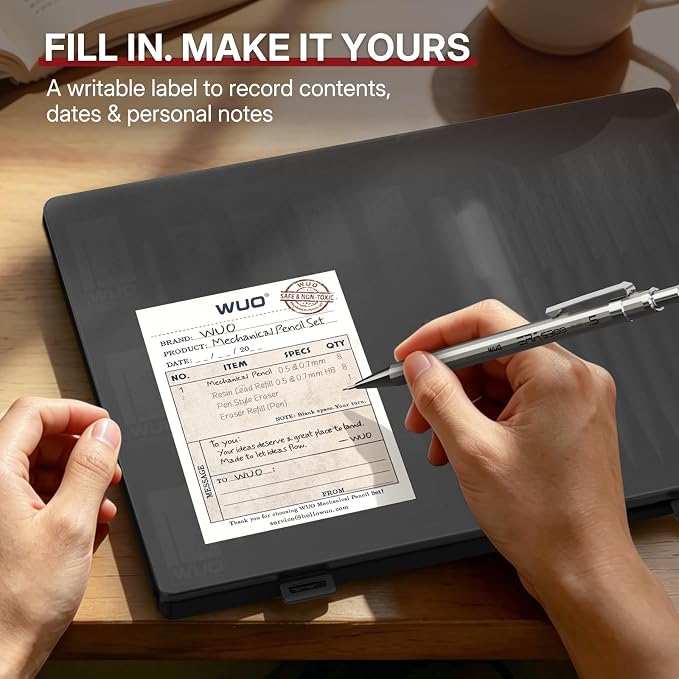 WUO 0.5&0.7mm Mechanical Pencil Set - Image 9
