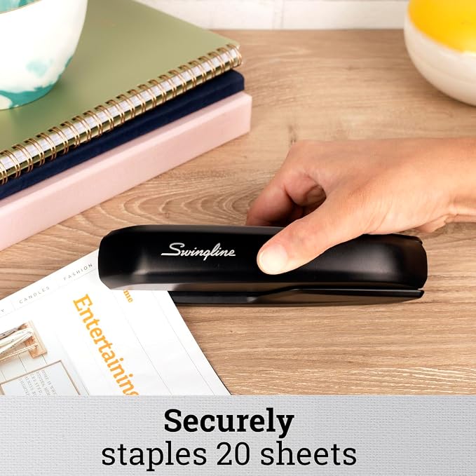 Swingline Standard Stapler, 20 Sheet Capacity, Eco Version, Jam Free, 2 Pack - Image 2