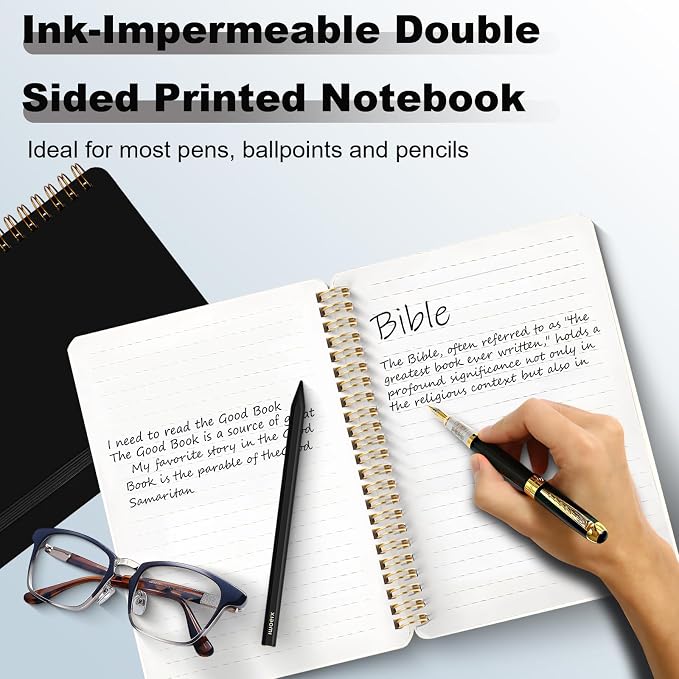 4 PCS Spiral Notebook, Spiral Journal Notebook, Notebooks - Image 5