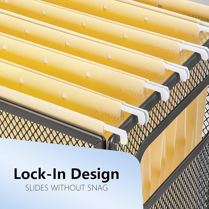 Plastic Hanging File Folders, 24 Pack Manila Hanging Folders，Letter Size - Image 5