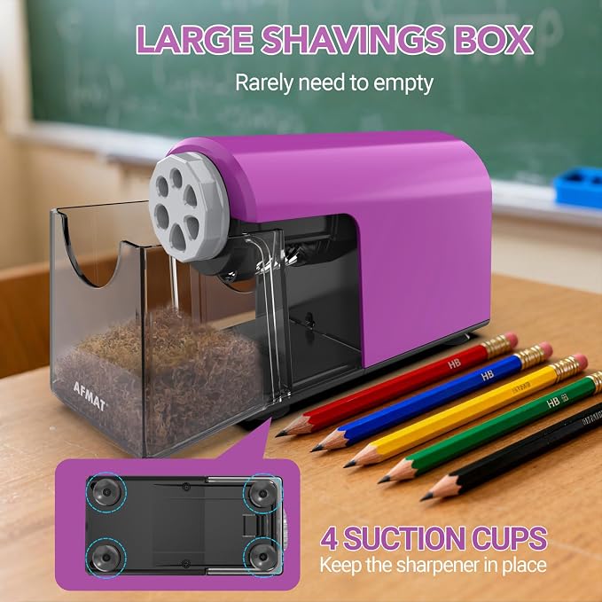 AFMAT Electric Pencil Sharpener - Image 5
