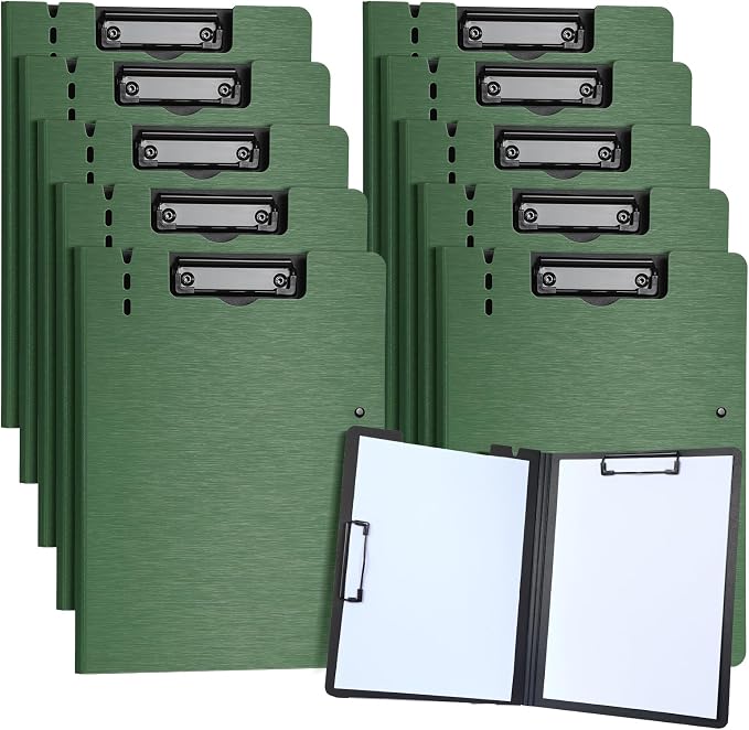 A4 Clipboard, 10 Pack Foldable Clipboards by URbantin