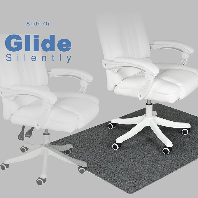 Chair Mat for Hardwood & Tile Floor, Anti Slip, Floor Protector for Home Office - Image 5
