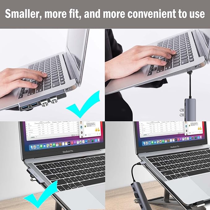 Fidioto USB Hub, 4-Port USB Splitter(1 * 3.0 Hub, 3 * 2.0 Hub) USB Splitter USB Expander for Laptop,Windows PC,Mac,Printer,Flash Drive,Mobile HDD, Notebook PC-DeskLoop Office