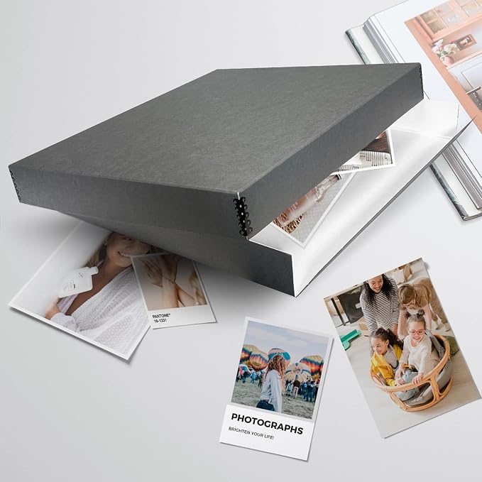 Lineco Museum Archival Storage Box, 20.75x24.75x3 in. Drop Front Design. - Image 8
