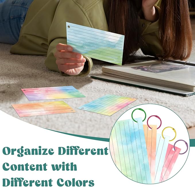 500 PCS Colored Index Cards - Image 6