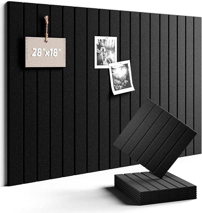 Felt Bulletin Board Tiles -28"x18" by FLUXYNARA