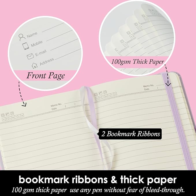 3 Pack Small Notebook Pocket Journals - Image 3