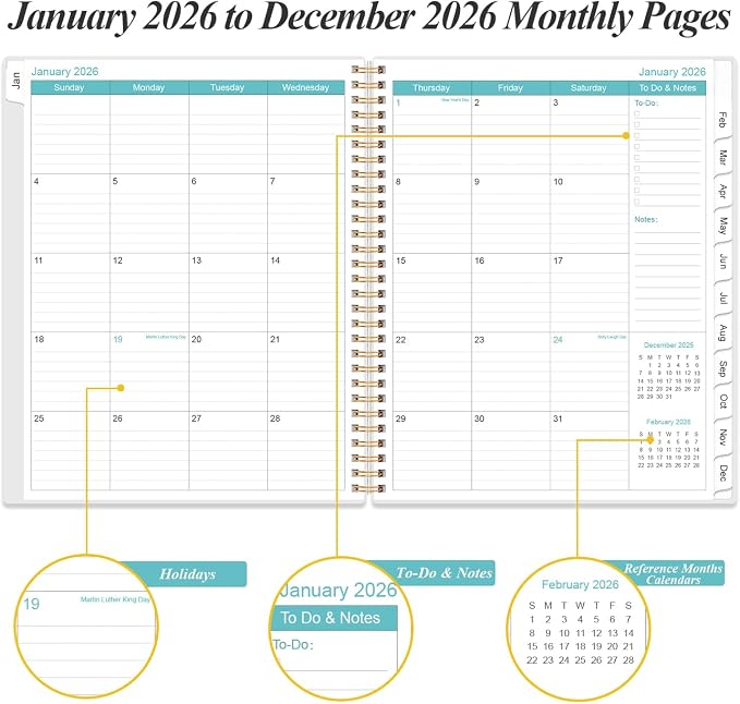 2026 Daily & Monthly Planner - Image 4