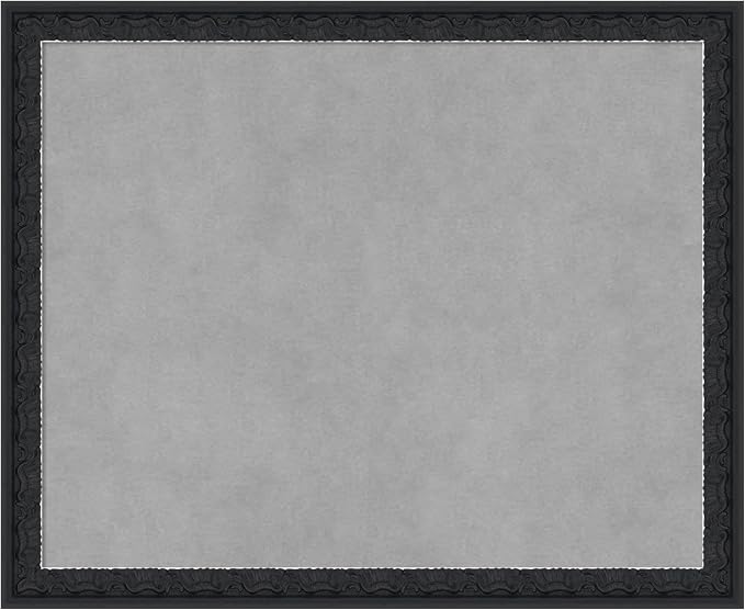 Amanti Art Black Framed Magnetic Board 18x22 Small Vision Board by AmantiArt