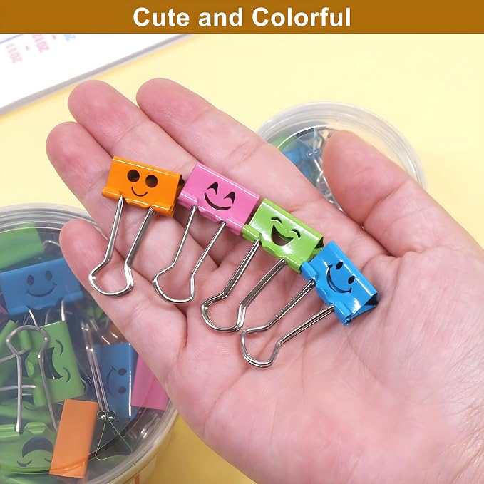 Coideal Smiling Binder Paper Clips - Image 2