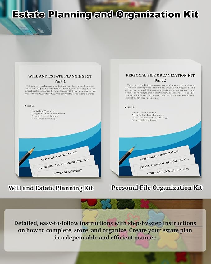 Estate Kit - Personal File Organization Kit and Estate Planning Kit, Systematic - Image 2