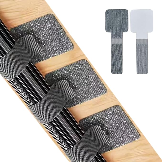Cable Management Under Desk Cord Organizer Wire Computer Hider Clips Table Tray by ZELIEVE