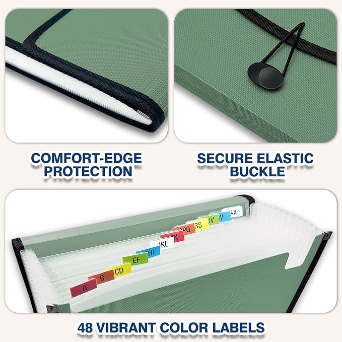 H4D 13-Pocket Accordion File Organizer - Image 5