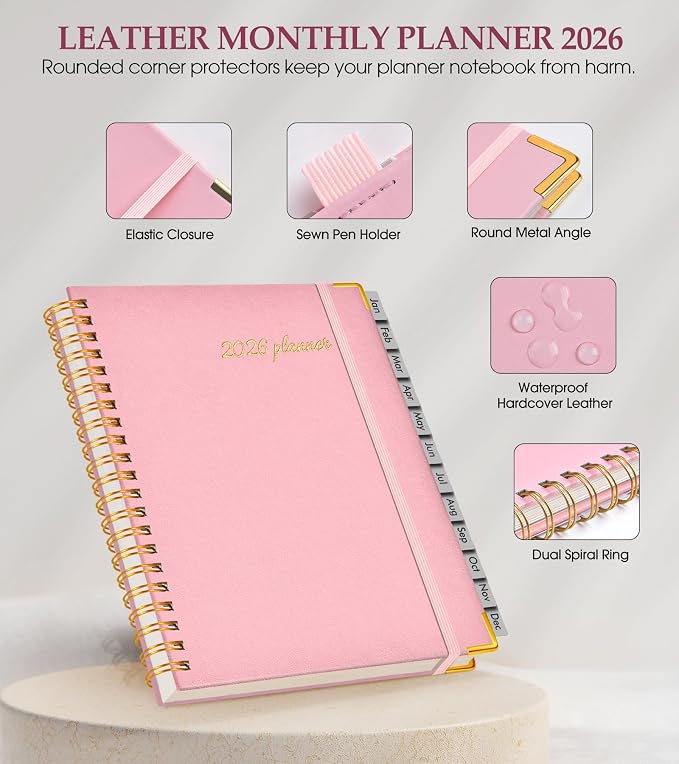 2026 Planner, Weekly and Monthly Calendar Planner from January 2026 - Image 4
