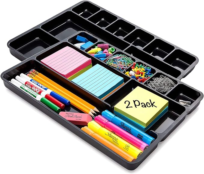 Desk Drawer Organizer Tray by Manaloom