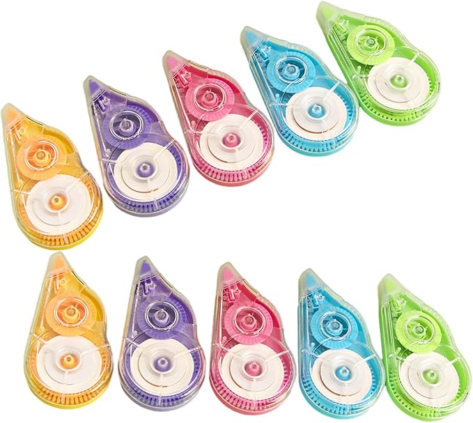 10Pcs Correction Tape Roller 8mx5mm Quick Dry White Out Correction Tape Total - Image 7