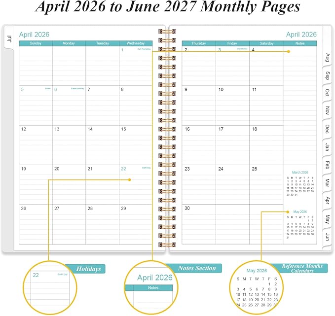 2026-2027 Daily & Monthly Planner - Image 4