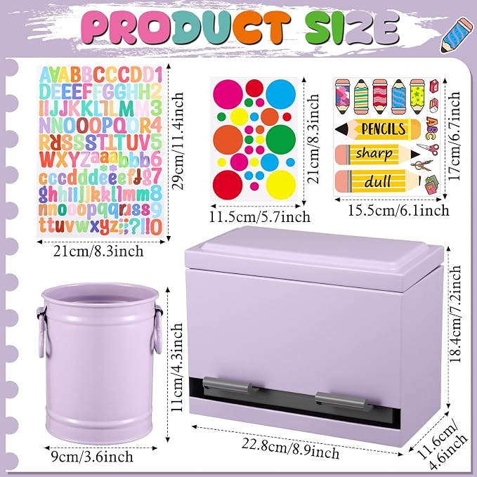 Mifoci 8 Pcs Pencil Dispenser Kit - Image 2