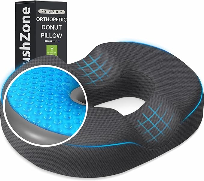 Donut Pillow Seat Cushion by CushZone