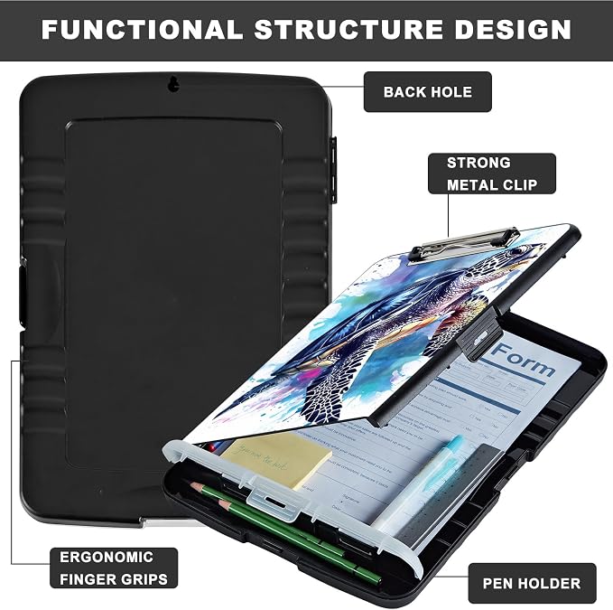 Heavy Duty Plastic Clipboard - Image 6