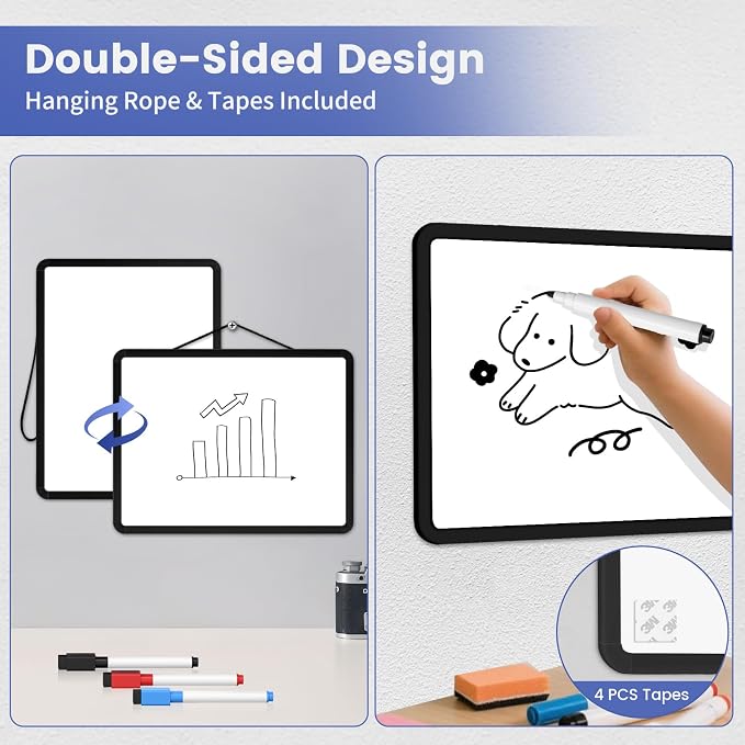 Small Wall White Board, Hanging Whiteboard - Image 5
