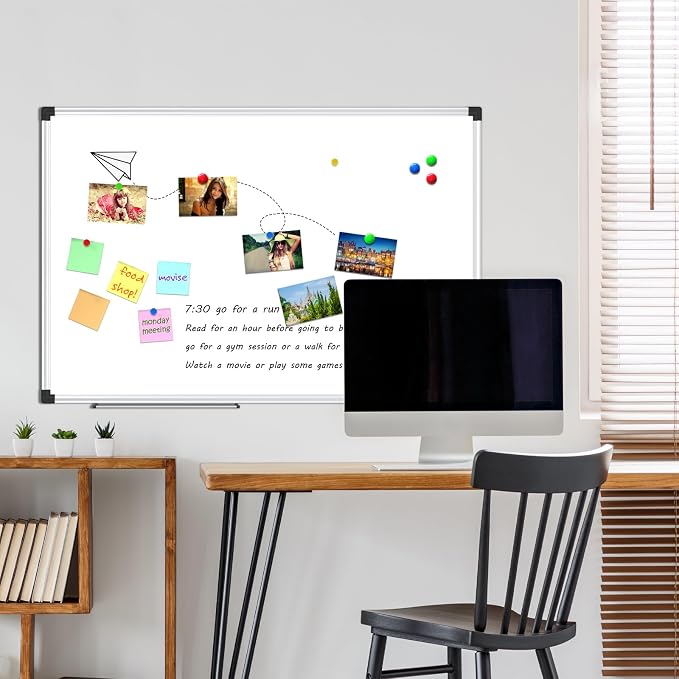 XBoard Magnetic Dry Erase Board/Whiteboard, 36 X 24 Inches Double Sided White - Image 2