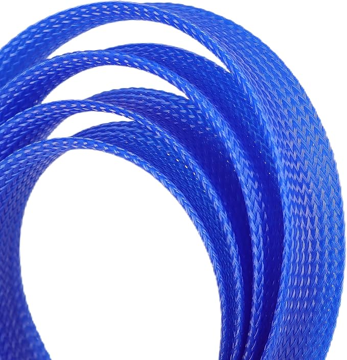 25ft PET Expandable Braided Cable Sleeve 1/3inch Pet Braided Cable Sleeve - Image 2