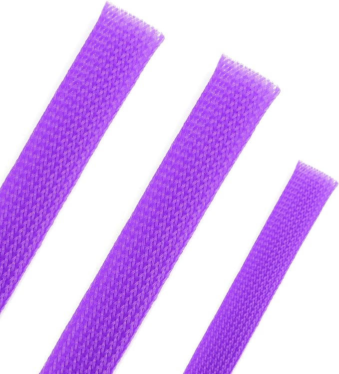 25ft PET Expandable Braided Cable Sleeve 3/8inch Pet Braided Cable Sleeve by PursuingaBetterLife