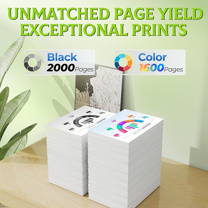 962XL Ink Cartridges Combo Pack OfficeJet Pro 9010 9015 9020 9018 Compatible with HP 962 XL Ink Cartridges HP962XL/962 HP962XL HP962 Printer Ink for OfficeJet Pro 9015 9010 9020 9018 9025 9012 9022-DeskLoop Office