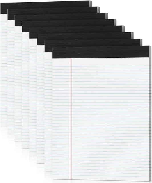Note Pads 8.5 x 11 Legal Pads 8 Pack Writing Pads Notepads Narrow Ruled Pads of by notepads