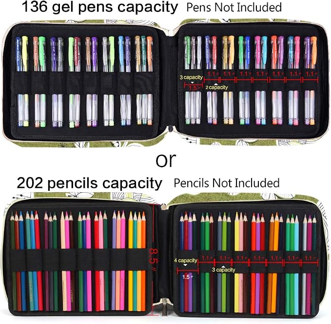 qianshan 202 Colored Pencils Pencil Case - Image 5