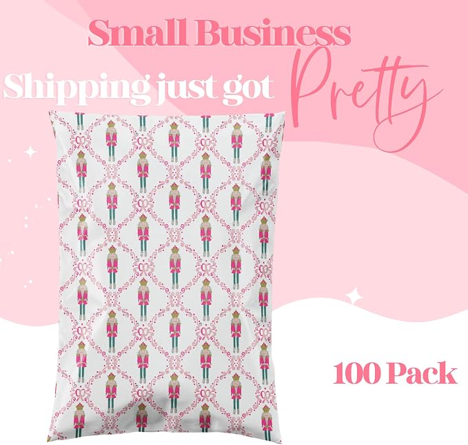 10x13 Designer Poly Mailer 100 Pack Heavy Duty Waterproof Self Seal Shipping - Image 2